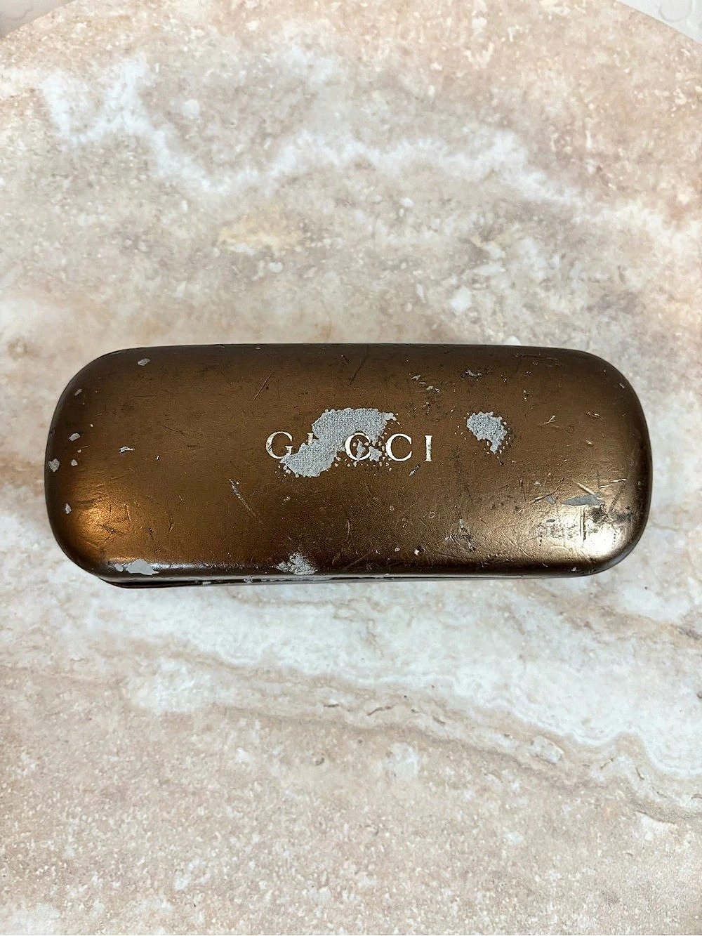 Gucci Brown Eyeglasses Case